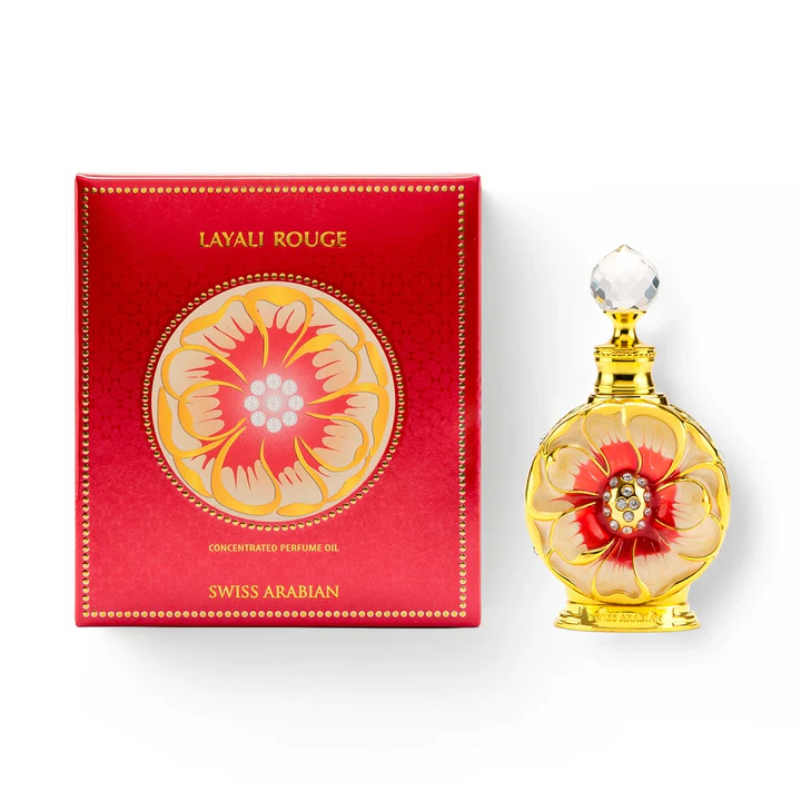 Layali Rouge Concentrated Perfume Oil 15ml | Swiss Arabian – Swiss ...