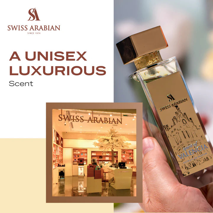 Spirit of Valencia Extrait de Parfum 100ml | Swiss Arabian – Swiss