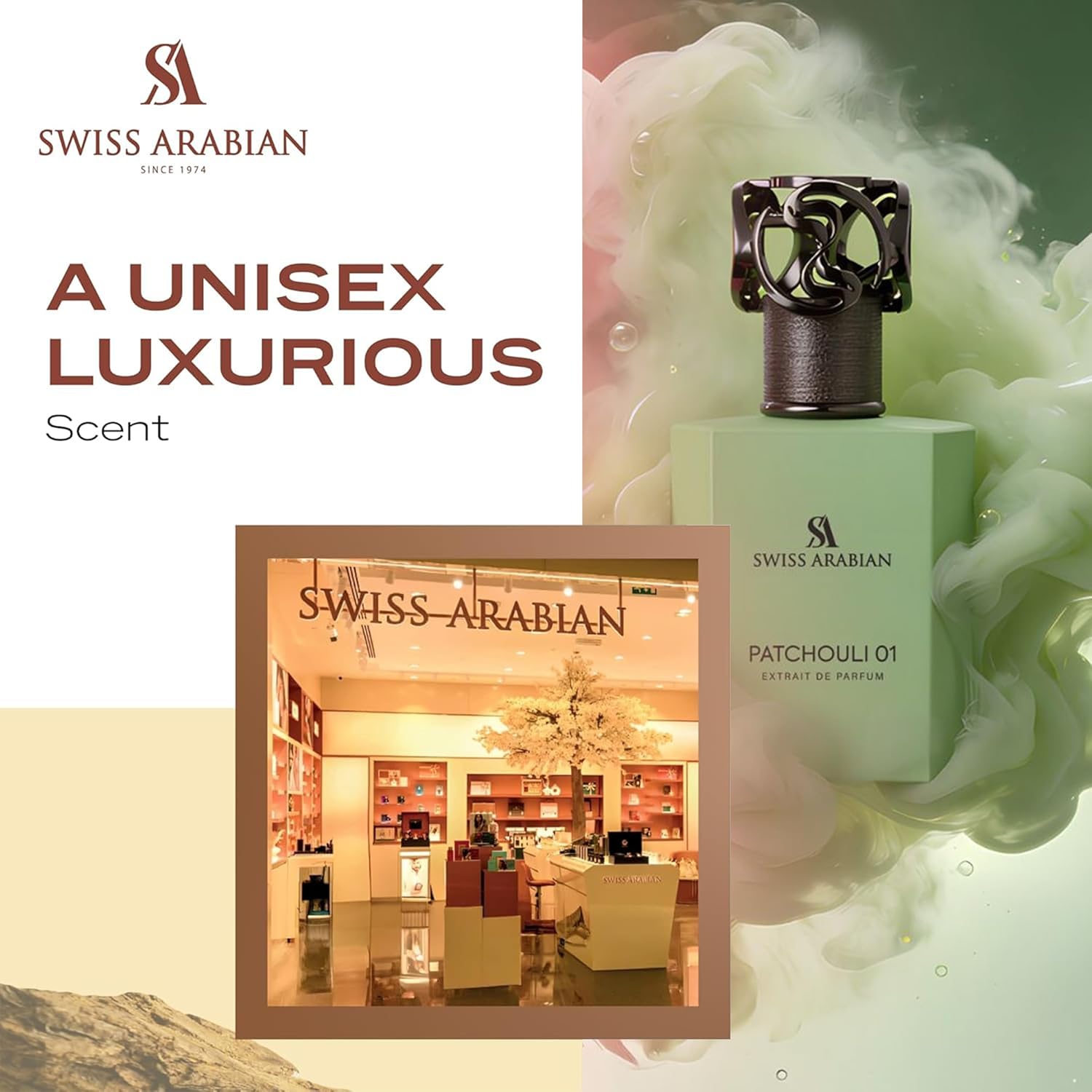 Patchouli 01 Extrait de Parfum 50ml | Swiss Arabian – Swiss Arabian US
