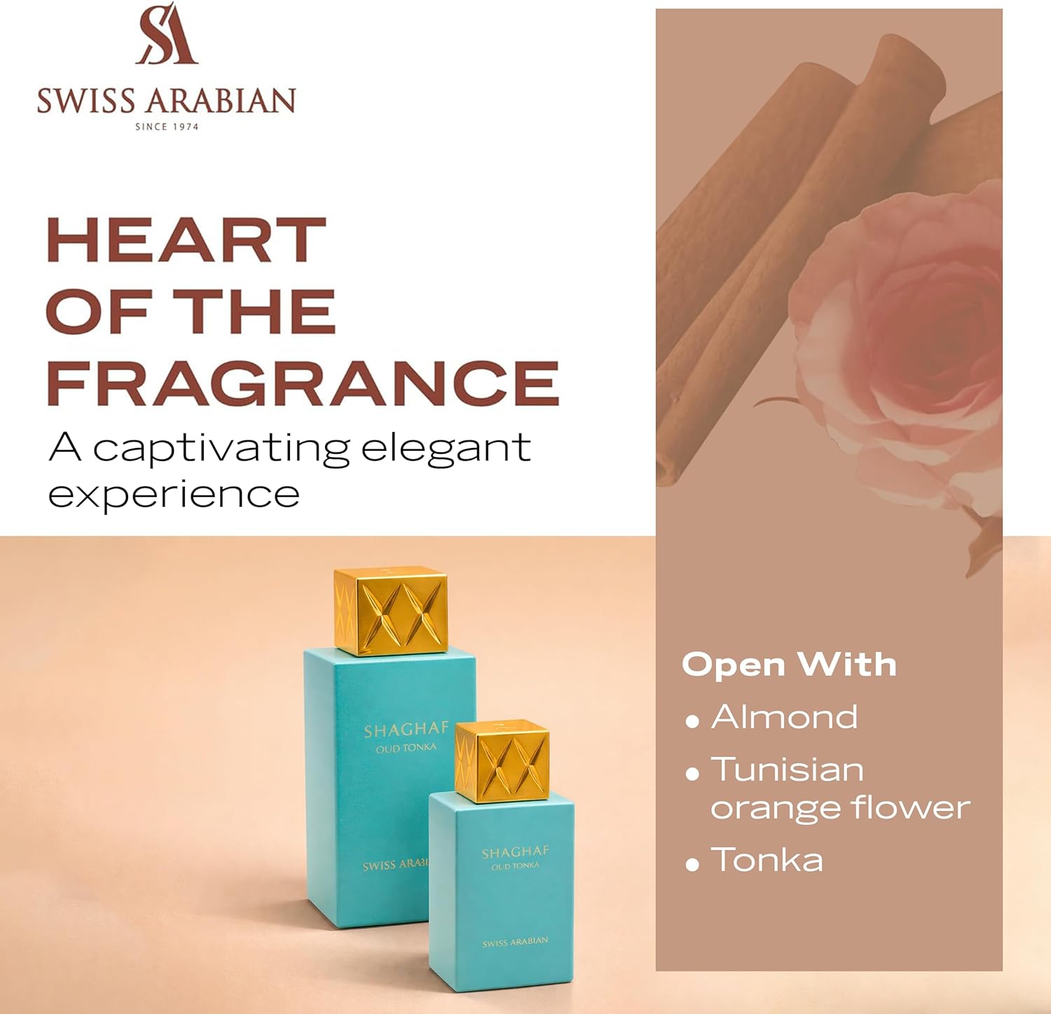 Shaghaf Oud Tonka 1420 Eau de Parfum Mini 25ml | Swiss Arabian