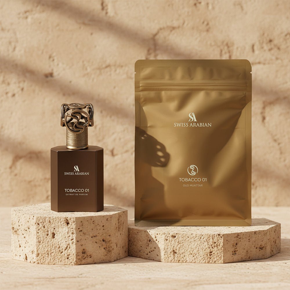 TOBACCO 01 EDP + MUATTAR - Swiss Arabian UAE