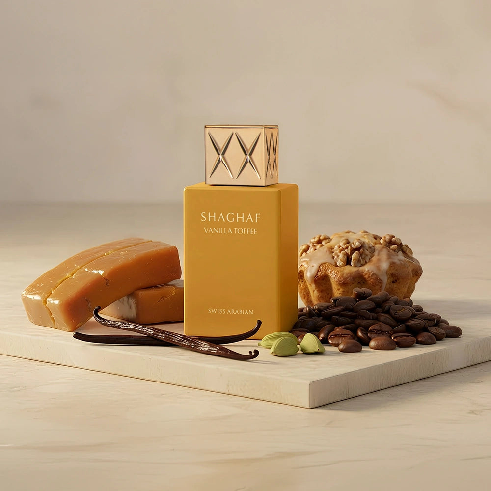 SHAGHAF VANILLA TOFFEE MINI - 25 ML – Swiss Arabian US